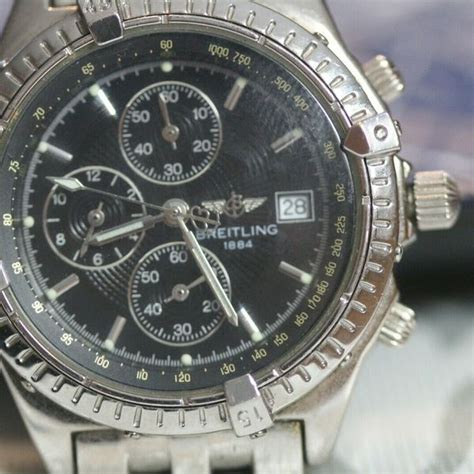 breitling 1884 chronograph stainless